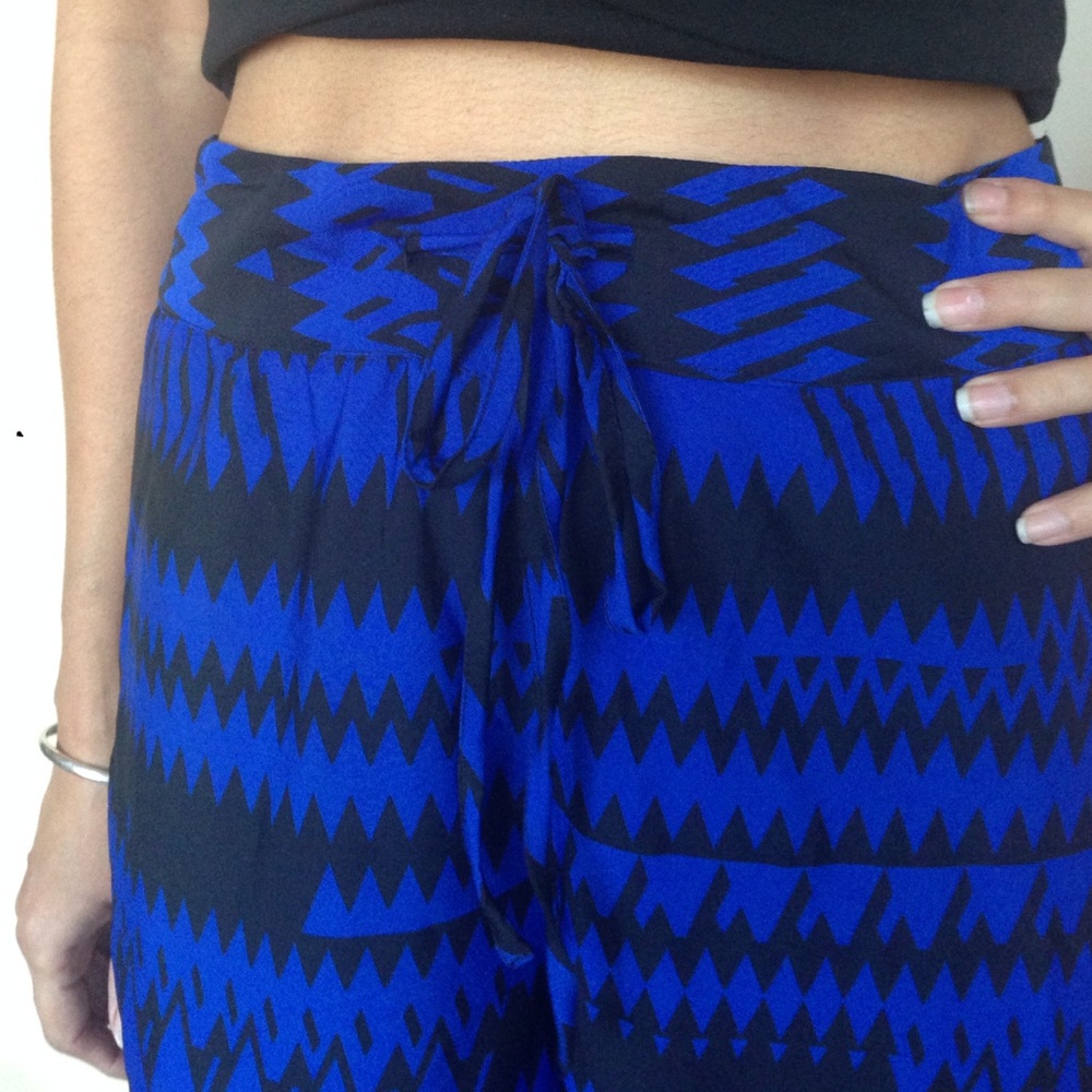 Chevron print jogger pant. - Picture 2 of 4